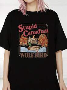 Women T-Shirts - Black - View 7