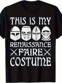Renaissance Faire Costume-Shirt Men, Women & - 220gsm Heavyweight Cotton Medieval Festival Outfit, Renaissance Fair Attire, Unisex & Matching Family Role-Apparel - Màu hỗn hợp - Xem 2