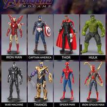Marvel 漫威系列藝術雕像模型與動作人偶－4英吋與7英吋收藏飾品，完美的展示禮物 - 彩色 - 查看 2