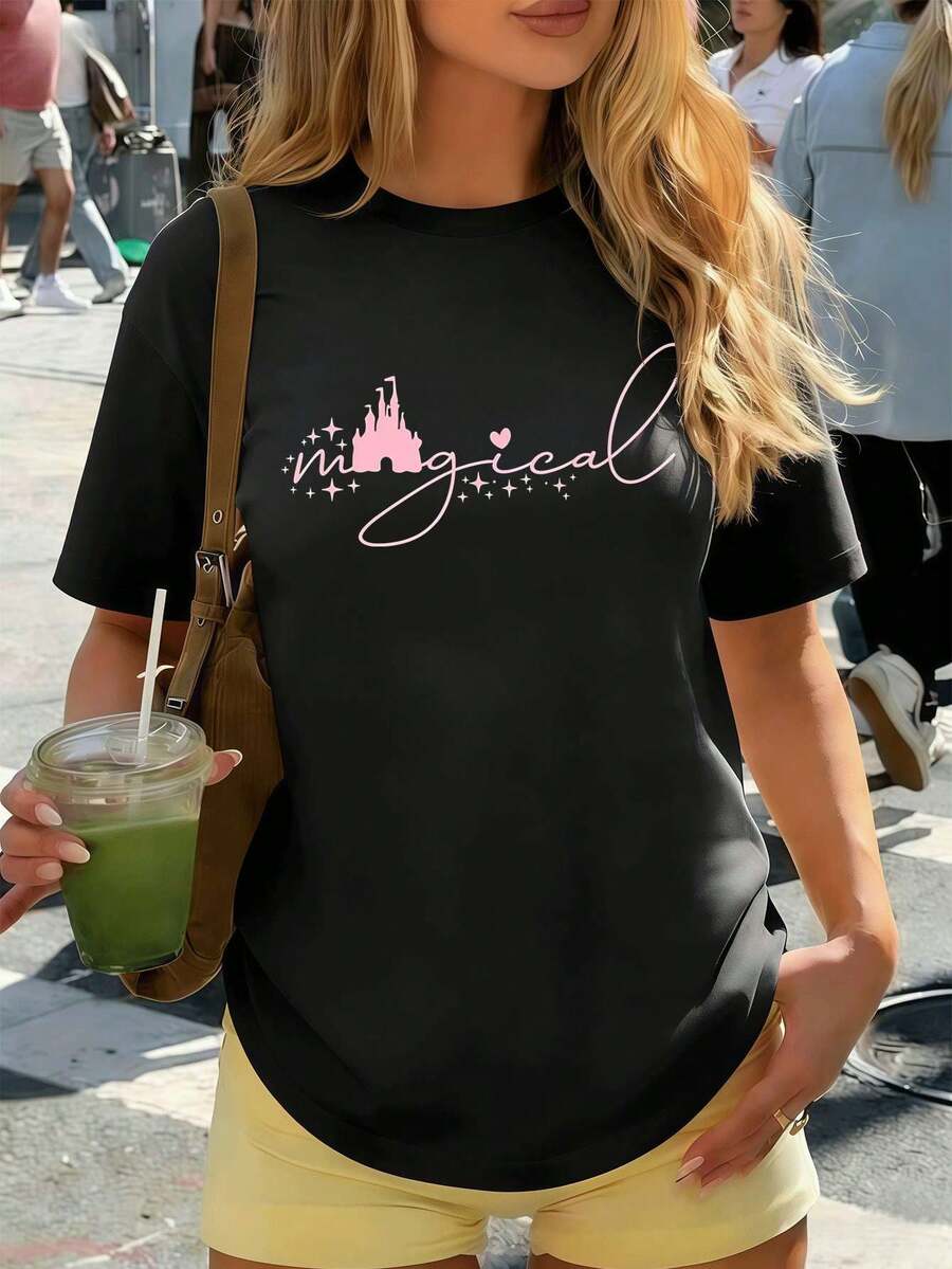 Women T-Shirts - Black - View 1
