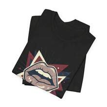 Taste Back T-Shirt |   Kiss All The Time Disco Occasionally - 黑色 - 查看 7
