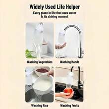 12/24/60pcs Universal Faucet Filter Bags For Home, Disposable Tap Water Purifier, Filters Rust, Sediment And Impurities, Easy Installation Without Leaks, Suitable For All Faucets In Kitchen And Bathroom - Multicolor - View 8