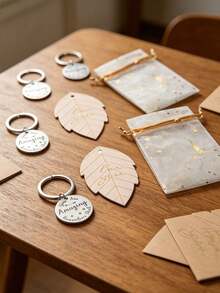 15pcs/1pc "You Are Amazing" Round Keychain Gift Set – Suitable For Wedding Favors, Birthday Parties, Themed Parties, Bachelor/Bachelorette Parties, Housewarming Parties, Vintage-Style Events, Bridal Showers, And More. - One Size Fits All - View 6
