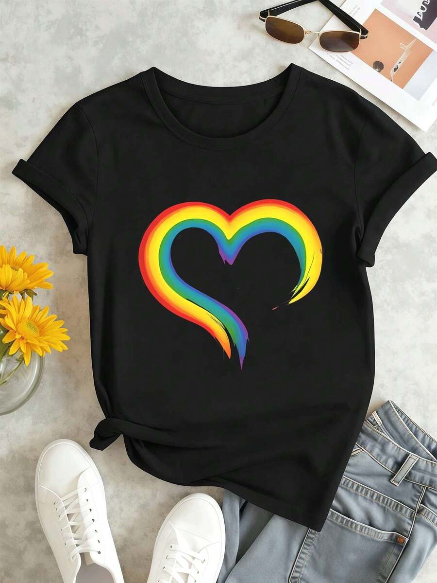 Women T-Shirts - Black - View 1