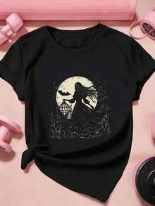 Women T-Shirts - Black - View 2