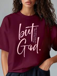 Loose-Fitting T-Shirt Available In Various Colors - The Grace Of God Print - 100% Cotton T-Shirt - Perfect For Evangelical Meetings Or Religious Services, Choirs, Evangelistic Meetings, Evangelical Summer Camps, Good Friday, Easter, Pentecost. Made In The USA. Loose And Comfortable. - White - View 10