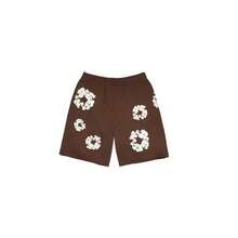 Denim Tears Cotton Wreath Sweatshorts Dark Brown - 彩色 - 查看 1
