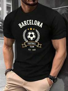 Men T-Shirts - 黑色 - 查看 6