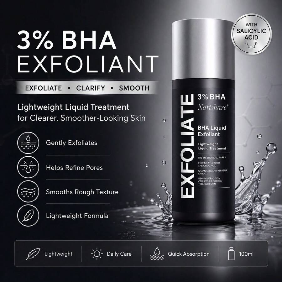 3% BHA 液体去角质剂 – 轻盈水杨酸护理,令肌肤更光滑细腻 | 温和护理毛孔,去除死皮细胞,舒缓平衡肌肤,蕴含洋甘菊和马鞭草提取物 - 水楊酸爽膚水 - 查看 1