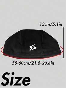 Musion 1-3pcs Lightning Print Skull Cap, Breathable Mesh Helmet Liner, Soft Quick-Dry Sweat-Absorbent Headband, Suitable For Motorcycle And Outdoor Sports - Multicolor - View 5