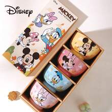 Juego de cuencos de arroz de la serie de dibujos animados de Disney Mickey, vajilla para el hogar. Vajilla de edición limitada de Disney, añadiendo diversión de cuento de hadas a tus comidas diarias. - Multicolor - Ver 4