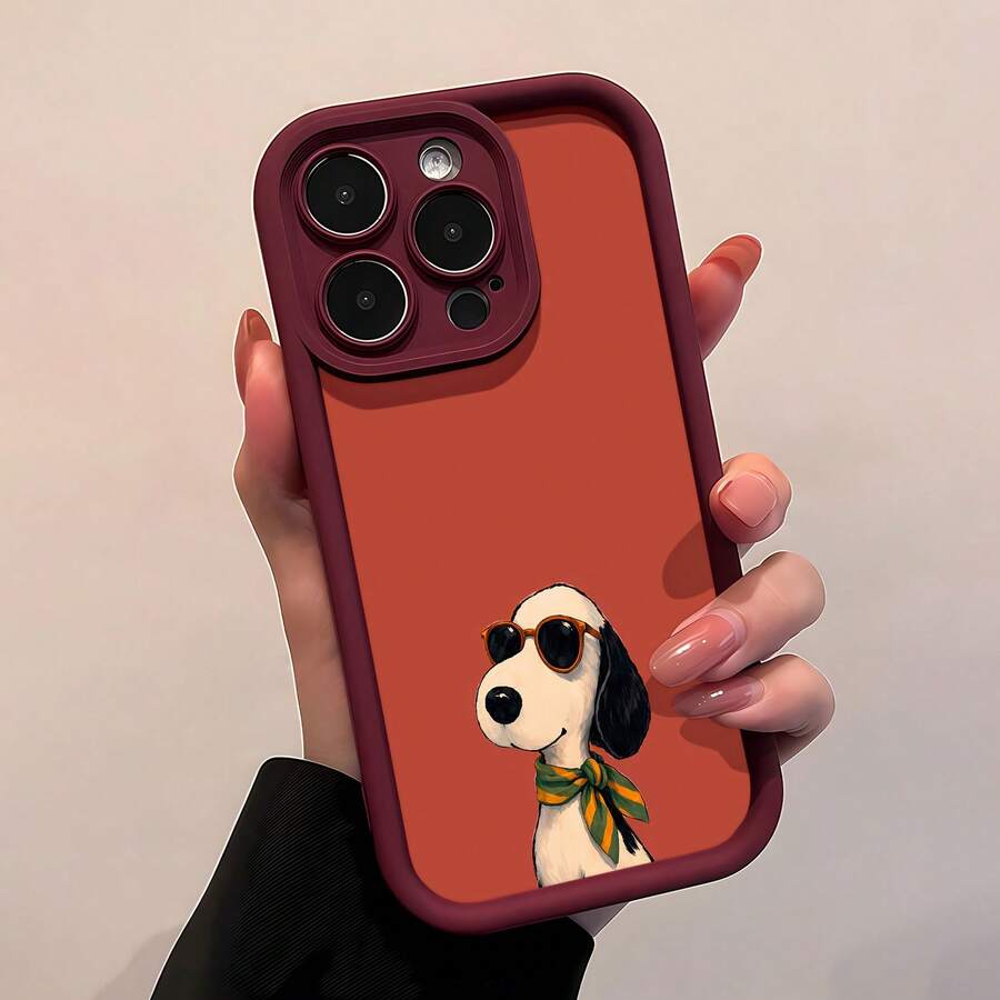 Genial con rayas rojas, verdes y amarillas.funda de teléfono Fundas compatibles con ,Apple,VIVO,OPPO,,, y Honor.Fabricadas en silicona TPU,ofrecen protección contra golpes y caídas.regalos para mamá - Burdeos - Ver 1
