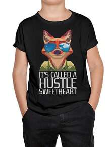 Z1ootopia Es C1Alled un Hustle Sweetheart T1S1Hirt, Tamao ZTP554921 - Negro - Ver 2