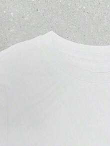Conjunto para el Día de la Madre: Camiseta Corta para Mujer, Estilo Enfermera, Estampado de Corazón, Cuello Redondo, Manga Corta Casual, Top Corto de Moda, Estilo Atrevido, Camiseta de Algodón 100% de 220 g. Con estampado de mariposas, adecuada para niñas y mujeres, camiseta inspiradora de manga corta con cuello redondo, top de estilo Y2K estético y lindo, adecuada para actividades al aire libre, reuniones familiares, trabajo o uso diario casual y holgado - 100% algodón, suave, transpirable, top corto / camisetas cortas de mujer. - Blanco - Ver 5