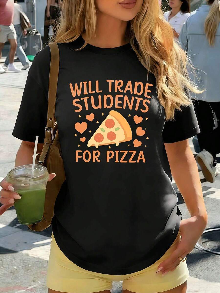 Women T-Shirts - Black - View 1