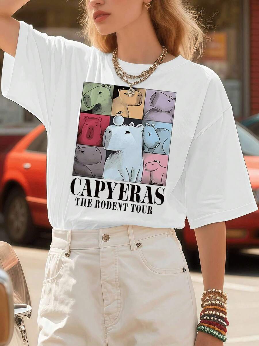 Women T-Shirts - White - View 1