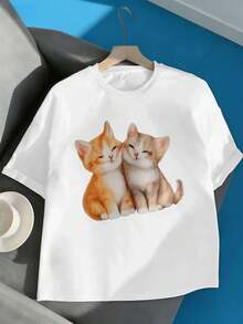 Dam-T-shirts - Vitt - Visa 2