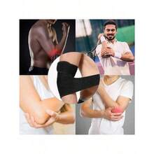 Adjustable Size Breathable Elbow Sleeve, Suitable For Daily Fitness, Basketball, Tennis Elbow Protection - Multicolor - View 11