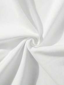 Camia de Enfermera con Patrón Colorido y Símbolos Médicos para la Semana de las Enfermeras, Transpirable y Cómoda - Blanco - Ver 4