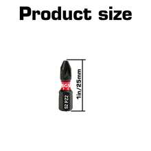 10 mũi vít lục giác hình sao PZ2 bằng thép S2, 25mm, có nam châm, chống xoắn, độ cứng cao. - A - Xem 2