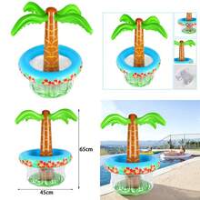 RiToEasysports Inflatable Palm Tree, Inflatable Beer Cooler In The Shape Of A Tree, Portable And Lightweight For Summer Parties - Green - View 1