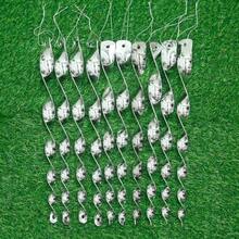10pcs Bird Repellent Reflective Rods, Bird Repellent Rods, Reflective Strip Bird Repellent Rods, Spiral Wind Rotating Bird Repellent, Suitable For Yard And Garden Decoration, Outdoor Hanging Decor - Spiral - View 5