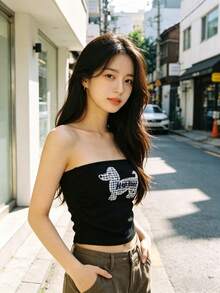 Women Tops - White - View 4