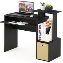 Furinno Computer For Computer - Dark Brown - View 10