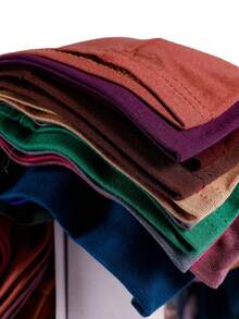 1pc Women's Versatile Solid Color Hooded Headscarf, Suitable For Daily Wear - Multicolor - View 5