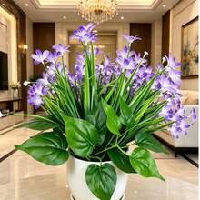 Artificial Flower Bouquet, Lifelike Fake Plants Home Decor - Multicolor - View 3