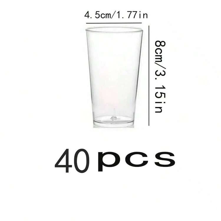 100/50/30/20/10pcs/Set High Transparency Thick Material 120ml Dessert Cups, Suitable For Tiramisu, Trifle, Pudding, Yogurt Cups And Other Desserts, Applicable For Commercial Bakery, Home Dessert Bar, Afternoon Tea Gathering, Elegant Transparent Design For Layered Desserts, Food Contact Material, Multiple Sizes Available To Meet Different Scenarios, Ideal Container For Creating Desserts. - View 15