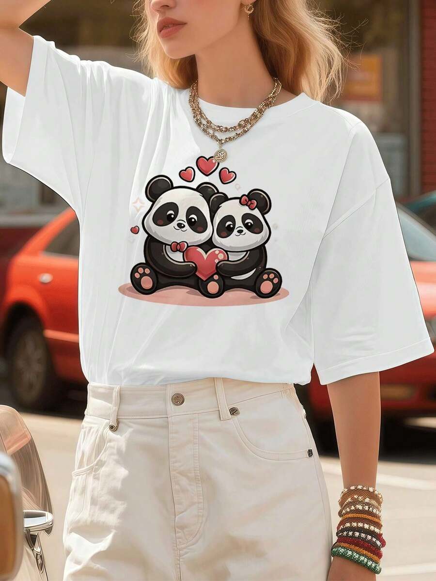 Women T-Shirts - White - View 1