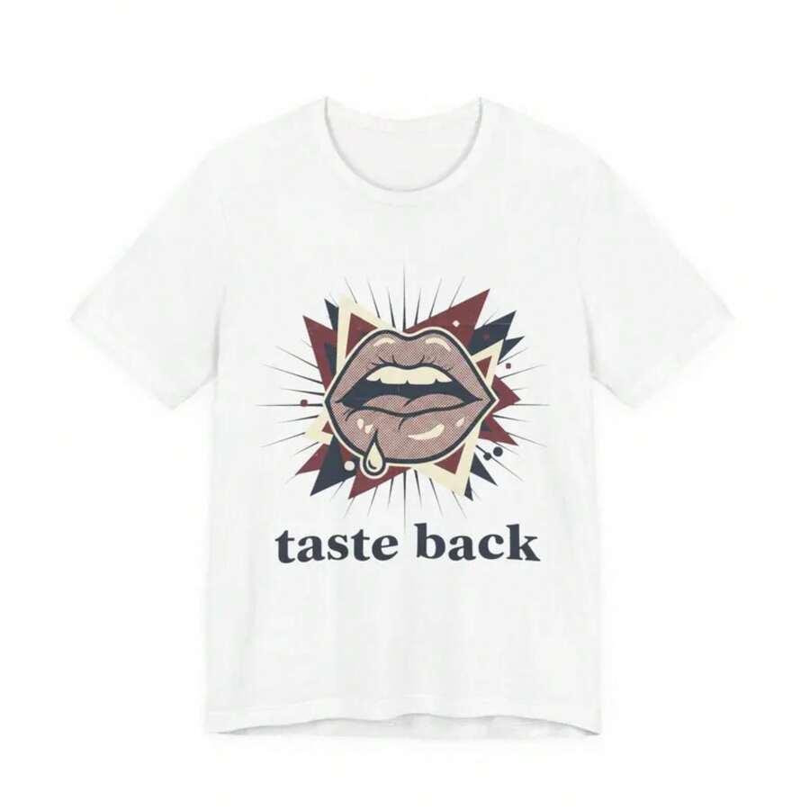 Taste Back T-Shirt | Kiss All The Time Disco Occasionally - 黑色 - 查看 1