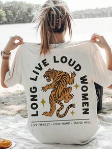 Women T-Shirts - White - View 1