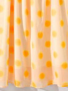 Falda de mujer con estampado de lunares difuminados de moda de verano - Multicolor 2 - Ver 5