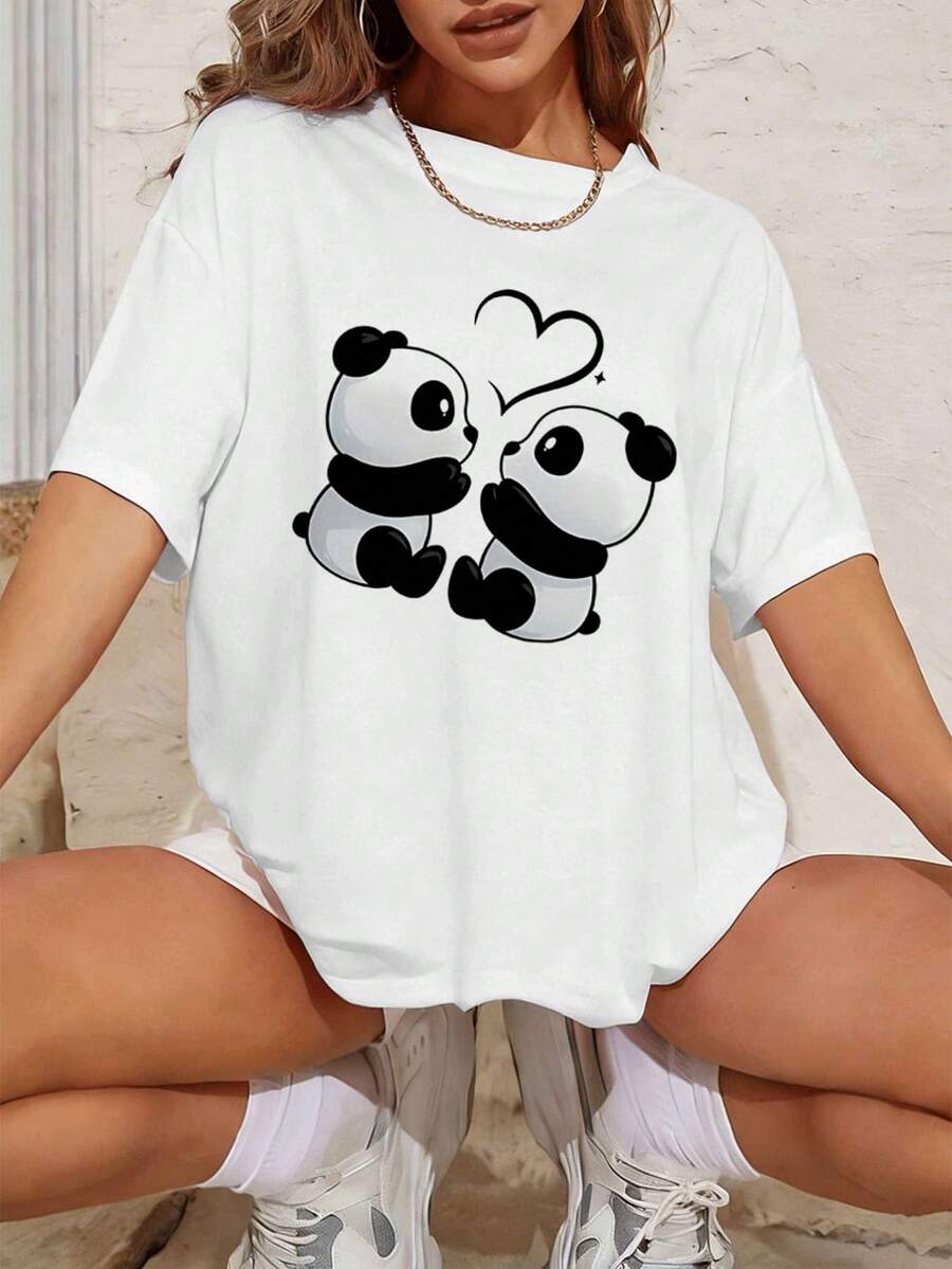 Women T-Shirts - White - View 1