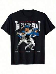 Dam-T-shirts - Svart - Visa 1