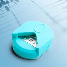 Round Corner Punch & Circle Cutter Snap Button Maker For Cards, Photos - Craft, Office & DIY Scrapbooking Tools, Scrapbooking Accessories, Compact Design, Precise Cutting - A - View 9