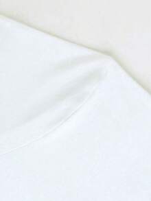 Camiseta Deportiva de Manga Corta con Cuello Redondo y Estampado de Letras de Sombrero de Vaquero del Oeste 2k, Ropa Deportiva Básica para Mujer - Blanco - Ver 7