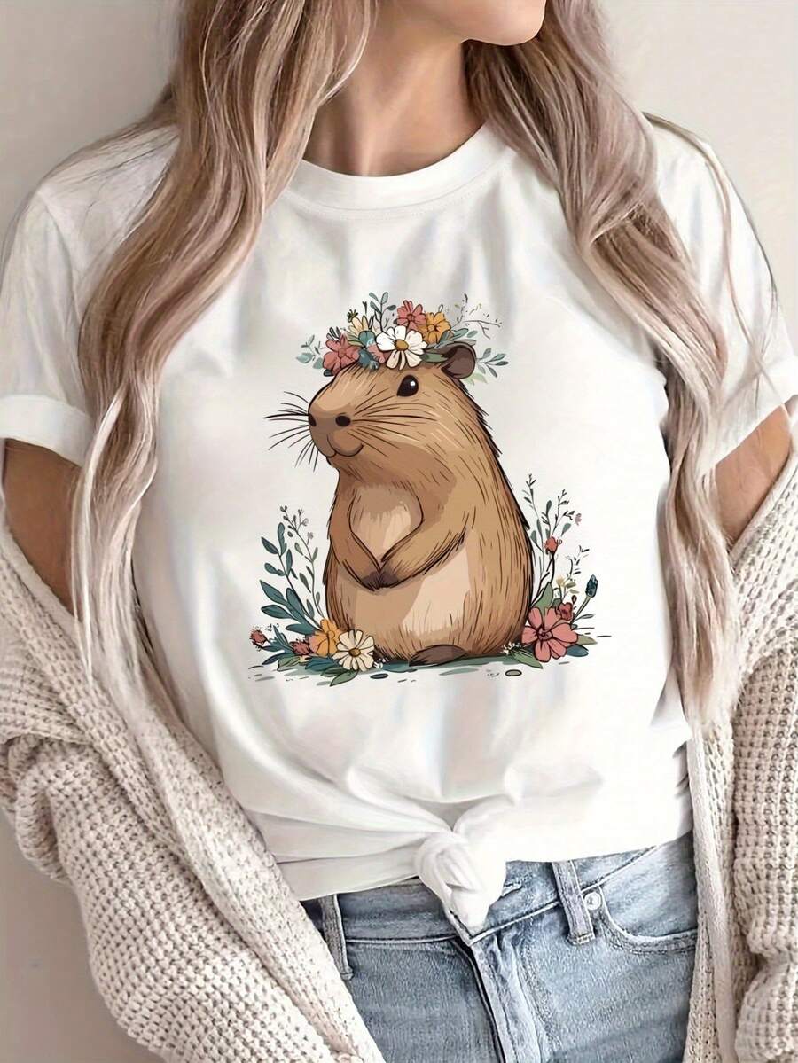 Women T-Shirts - White - View 1