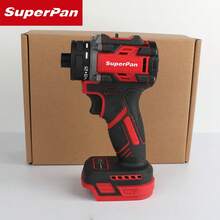 SuperPan 135Nm Brushless Cordless Impact Screwdriver Bare Tool, 0-3000RPM 0-3900IPM High Torque Electric Driver For Fastening & Assembly,No Battery - Red - View 12