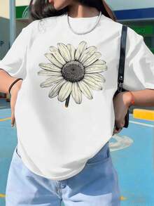 Women T-Shirts - White - View 1