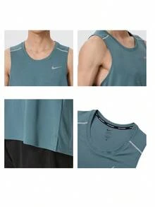 Nike Áo ba lỗ nam AS M NK DF MILER TANK TOP, thích hợp mặc hàng ngày, thoải mái và đơn giản như áo ba lỗ bóng rổ, IF2019-382 - IF2019-382 - Xem 5
