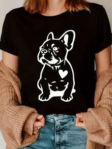 Women T-Shirts - Black - View 1