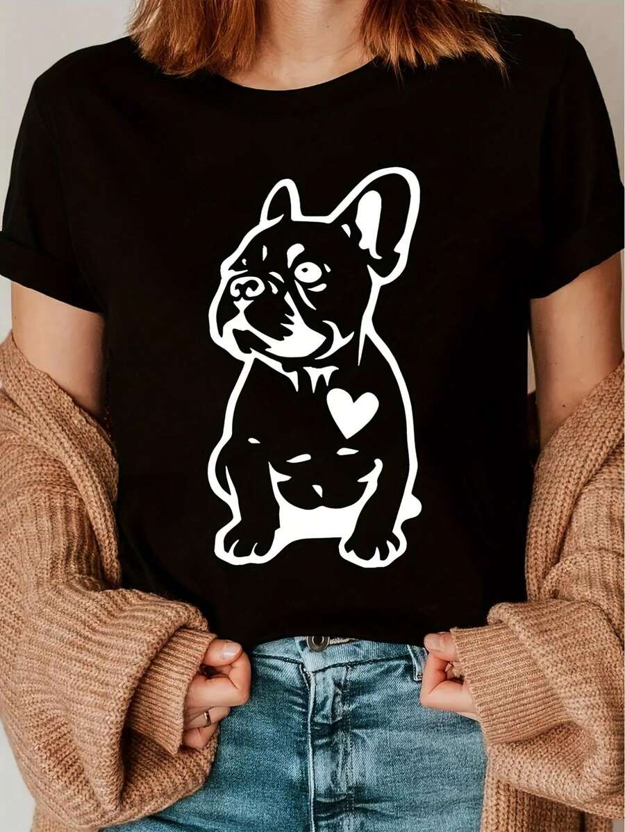 Women T-Shirts - Black - View 1