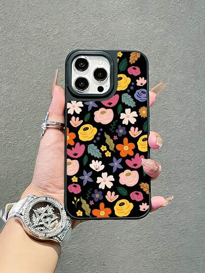 Ốp điện thoại màu đen bóng như gương, tương thích với iPhone 15, 11, 13, 14 Pro Max, 16, 16 Pro, 16 Pro Max, 17, 17 Pro, 17 Pro Max, dòng Air, ốp bảo vệ điện thoại chống trầy xước, quà tặng cho nữ.