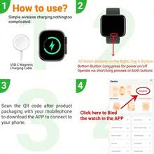 Microwear Reloj inteligente MINI 11, pantalla AMOLED a color de 1,85", batería incorporada de 230mAh, múltiples esferas de reloj, resistente al agua IP68, compatible con múltiples idiomas, compatible con Android/iOS, llamadas telefónicas, notificaciones de mensajes, seguimiento del sueño, podómetro, modos deportivos, regalo ideal para hombres, mujeres, amigos o cumpleaños - Negro - Ver 10