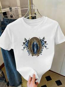 Women T-Shirts - White - View 2