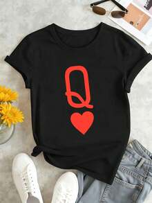 Women T-Shirts - Black - View 1