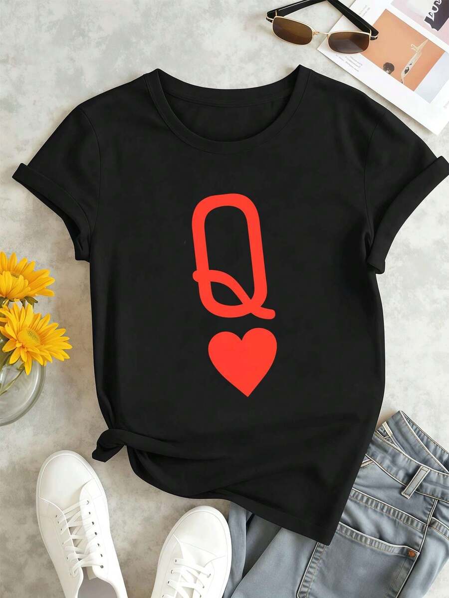 Women T-Shirts - Black - View 1